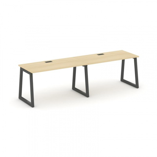 Style Project Рабочая станция 1 сторон. SN-5T1.ORS-021 Акация Лорка/Металл Антрацит/Заглушка Пластик фото 28