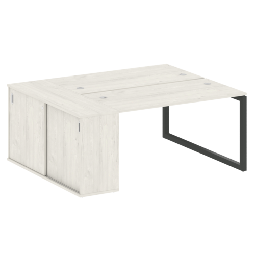 Бенч-система с шкафом-купе на О-обр. м/к Metal System Quattro 50БО.РС-СШК-1.3 фото 4