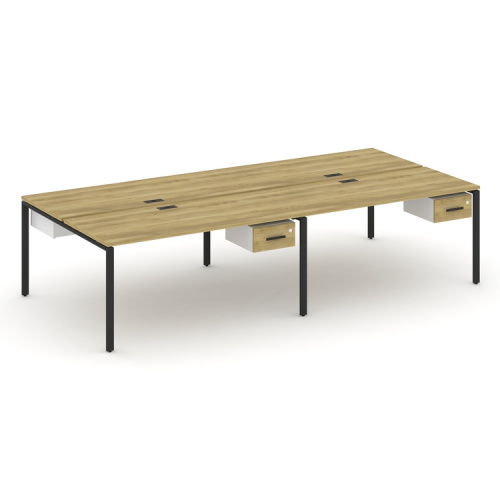 Бенч-система на 4 места с подвесными тумбами Concept CN.DRS-132 фото 6