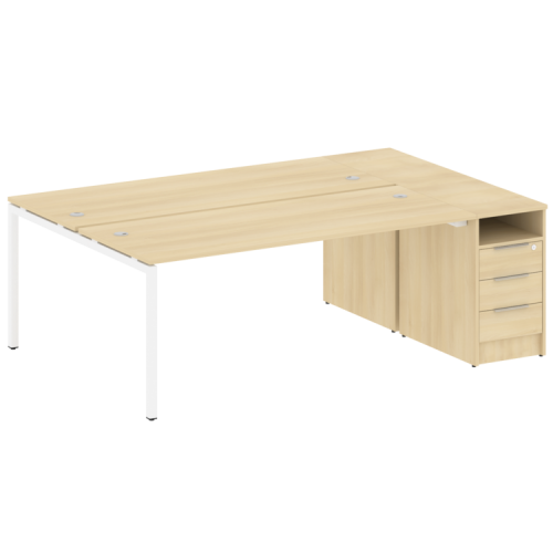 Бенч-система с тумбой на П-обр. м/к Metal System Quattro 40БП.РС-СТП-2.5 фото 10