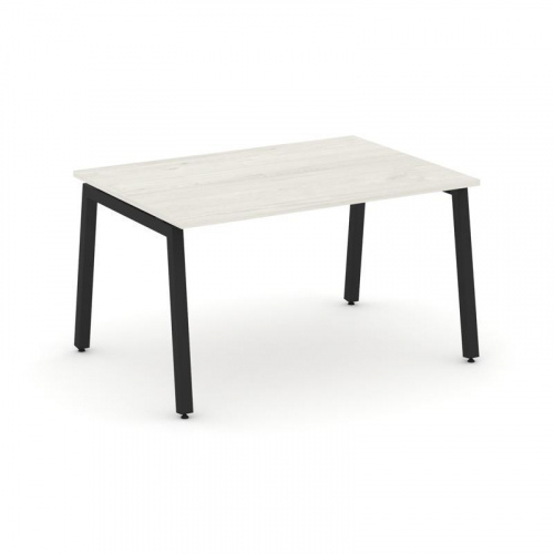 Style Project Стол переговорный SN-5A.SPRG-002.3 Дуб Наварра/Металл Белый 1180*980*750 фото 3