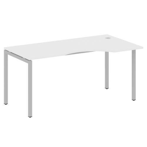 Стол криволинейный правый на П-обр. м/к Metal System Quattro 40БП.СА-1 (R) фото 4