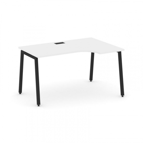 Style Project Стол рабочий эргоном. SN-4A.SPA-012(R) Дуб Табак/Металл Антрацит 1580*700/980*750 фото 13