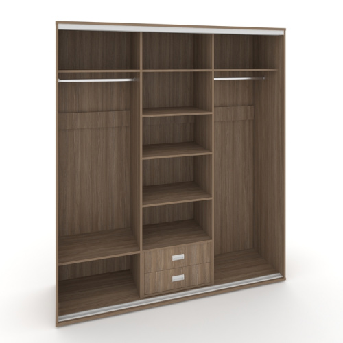 Корпус 3-х секционного шкафа высокого L=2519мм Maris SH.K3-7.1 K1 фото 5