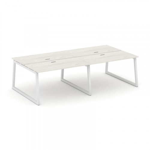 Style Project Рабочая станция 2-х сторон. SN-5T1.DRS-042 Акация Лорка/Металл Антрацит/Заглушка Пласт фото 12