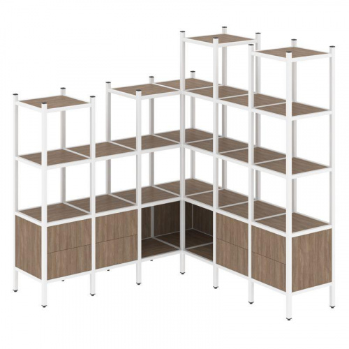 Стеллаж офисный угловой Loft VR.L-41 фото 9