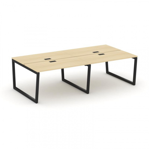 Style Project Рабочая станция 2-х сторон. SN-5T2.DRS-034 Акация Лорка/Металл Антрацит/Заглушка Пласт фото 5