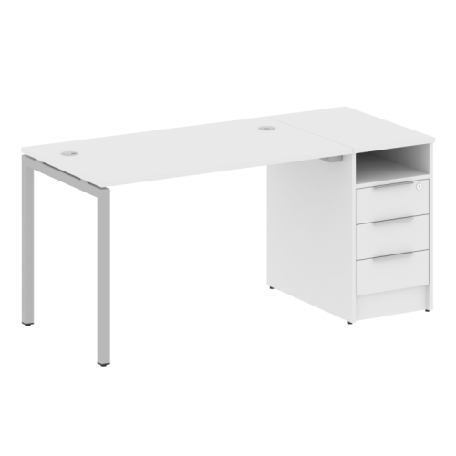 Бенч-система с тумбой на П-обр. м/к Metal System Quattro 40БП.РС-СТП-1.2 фото 4