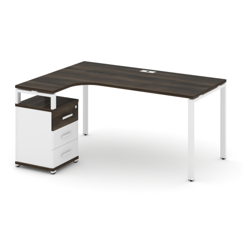 Стол эргономичный с опорной тумбой Concept CN.SA-307(L) фото 2