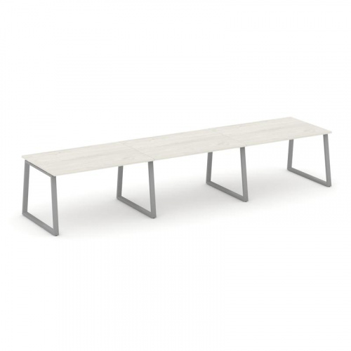 Style Project Стол переговорный SN-6T1.SPRG-024.3 Акация Лорка/Металл Антрацит 4740*980*750 фото 13