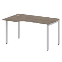 Стол криволинейный левый на П-обр. м/к Metal System Quattro 40БП.СА-2 (L)