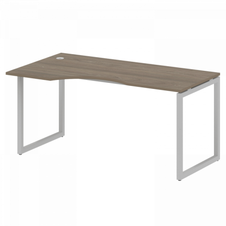 Стол криволинейный левый на О-обр. м/к Metal System Quattro 40БО.СА-1 (L)