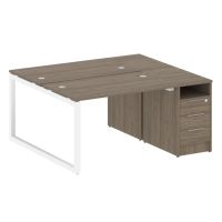 Бенч-система с тумбой на О-обр. м/к Metal System Quattro 50БО.РС-СТП-2.2